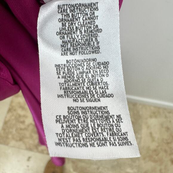 XSCAPE Rhinestone Strap Ruched Seam Sleeveless Gown Pink Formal Stretch US 2 NWT - Picture 16 of 16